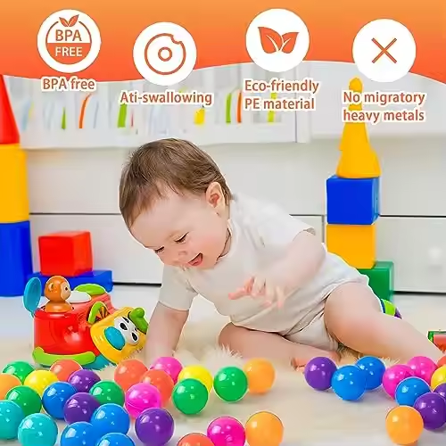 Children's lawn, swimming toy ball environmental protection ball toy color ball