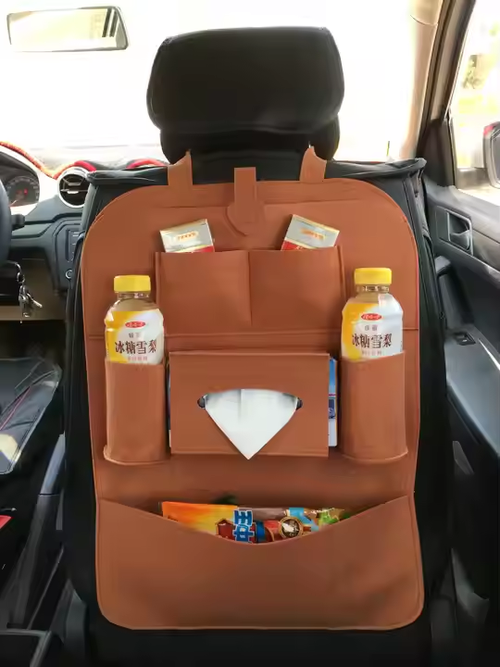 Vehicle Storage Bag Multi-function Seat Back Storage Box Hanging Bag