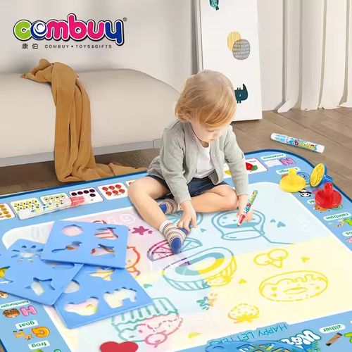 Colorful fun painting mat reusable children's water graffiti mat educational toy