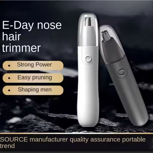 Electric nose hair trimmer men's and women's ear, neck and eyebrow trimmer