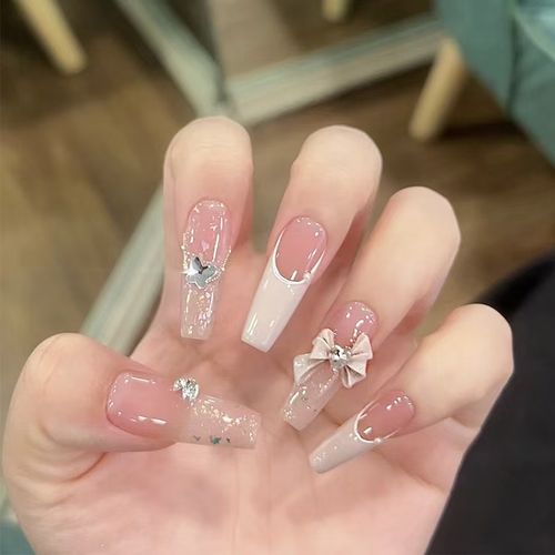 Wearable manicure high-end nail stickers removable