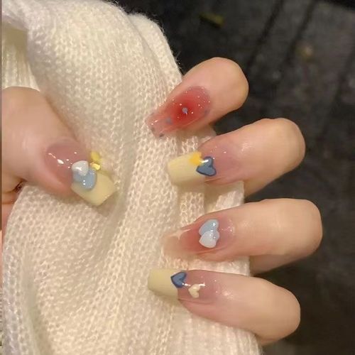 Wearable manicure high-end nail stickers removable