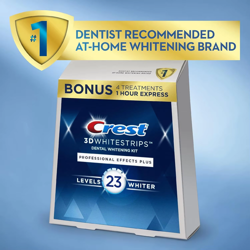 Crest 3D Whitening Teeth Strips 14 pairs set good effect 1 hour fast whitening teeth strips