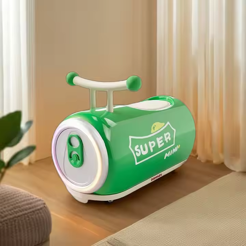 Electric wheel toy riding scooter with rocking baby stroller children dodge car