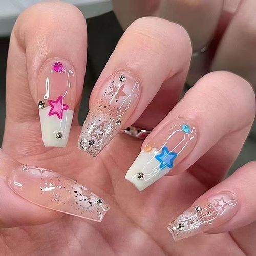Wearable manicure high-end nail stickers removable