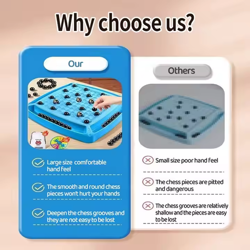 Magnetic induction chess toy children's educational game parent-child interactive play logic exercise toy