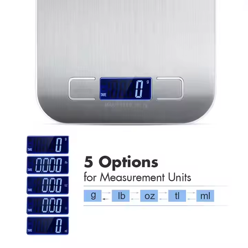 Kitchen 0.1g Accurate Food Scale Stainless Steel Digital Weighing Food Scale Electronic Kitchen Scale