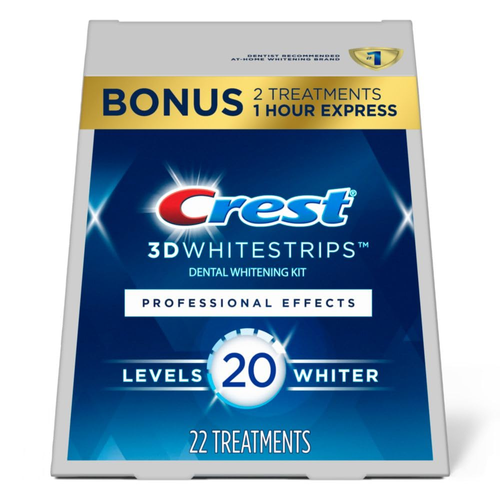 Crest 3D Whitening Teeth Strips 14 pairs set good effect 1 hour fast whitening teeth strips