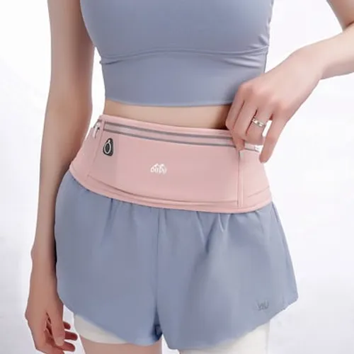 Ultra-thin sports waist bag, suitable for outdoor running and cycling