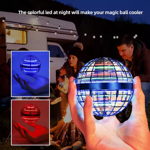 Smart induction flying ball magic flying spinning ball 360 degree rotating hovering mini flying ball toy