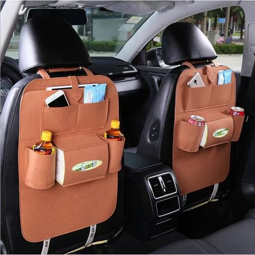 Vehicle Storage Bag Multi-function Seat Back Storage Box Hanging Bag