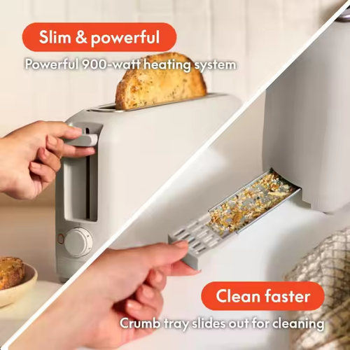 Household stainless steel fully automatic intelligent toaster, bread breakfast sandwich machine