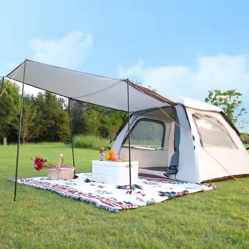 Portable outdoor camping tent rainproof sunscreen automatic quick opening tent