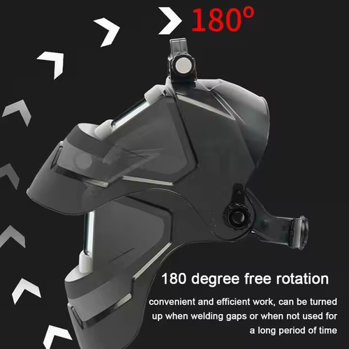 High temperature resistant and heat-insulated welding helmet, maximum temperature resistance 130℃