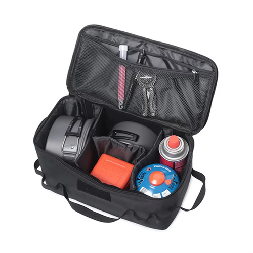 Outdoor Portable Camping Zipper Storage Bag Tool Storage Handbag