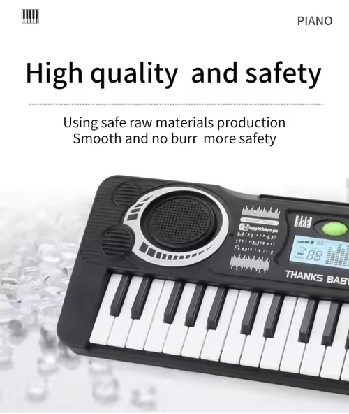 37-key electronic piano light music children's toy 37-key electronic piano simulation piano toy birthday gift