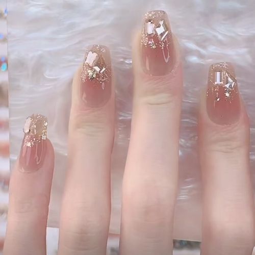 Wearable manicure high-end nail stickers removable