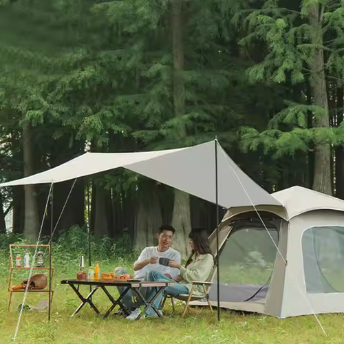 Portable outdoor camping tent rainproof sunscreen automatic quick opening tent
