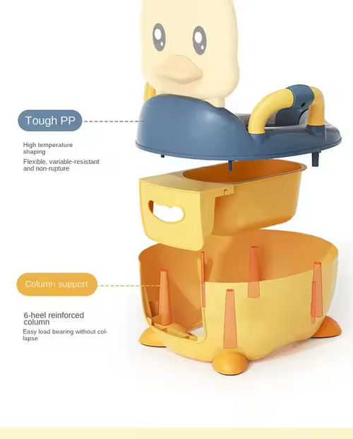Cute Duck Portable Baby Potty Training Seat Children's Potty
