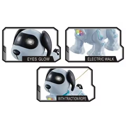 Children's new toy intelligent robot dog electronic stunt puppy