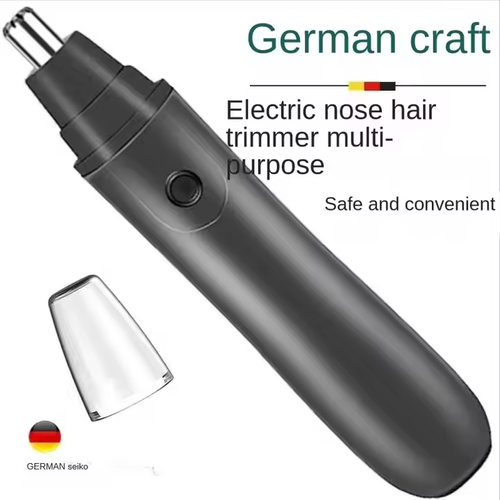 Electric nose hair trimmer men's and women's ear, neck and eyebrow trimmer