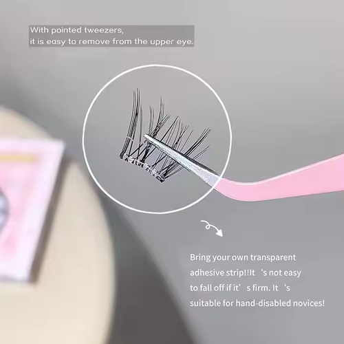 Personal eyelash extension without handle and glue false eyelashes high-end beautiful