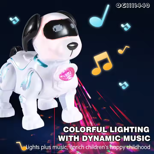 Children's new toy intelligent robot dog electronic stunt puppy