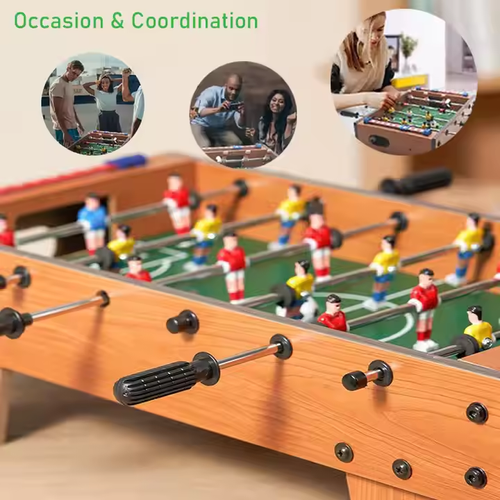 Mini table football for adults and kids, 360 degree rotation, easy to store, family entertainment game accessories