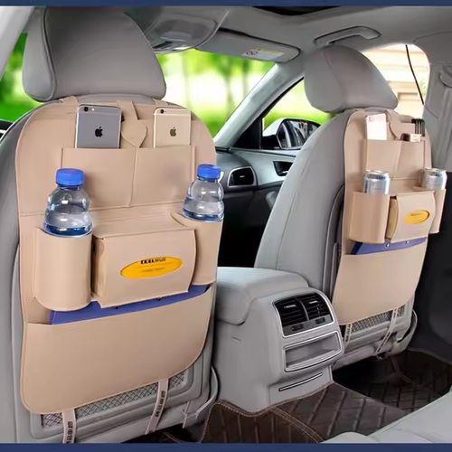 Vehicle Storage Bag Multi-function Seat Back Storage Box Hanging Bag