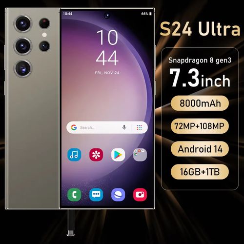 Venda quente novo S24 super 6.8  8g 256gb 12g 512gb 6.8 polegadas android smartphone