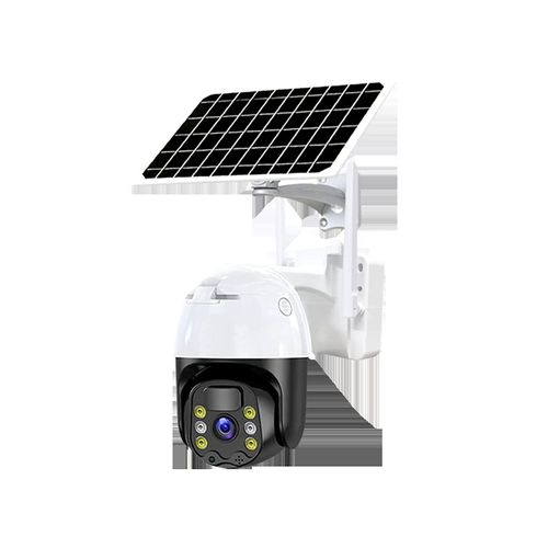 Câmara de vigilância solar 4G para exterior, com visão noturna de alta definição, para uso doméstico, com controlo remoto através do telemóvel, sem necessidade de eletricidade nem ligação à Internet