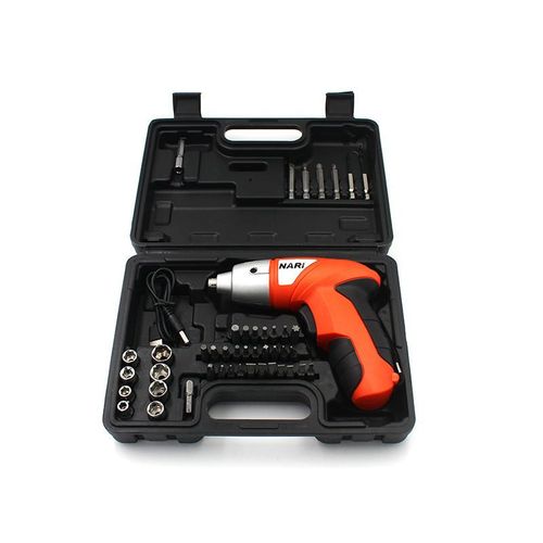 Newest 3.6V Compact ABS Body Easy Operation Screwdriver Set Household Tool Drill USB Cordless Multi-function Lithium Screwdriver