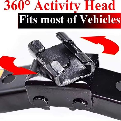 Maximum load 10T car jack, convenient ratchet handle labor-saving design