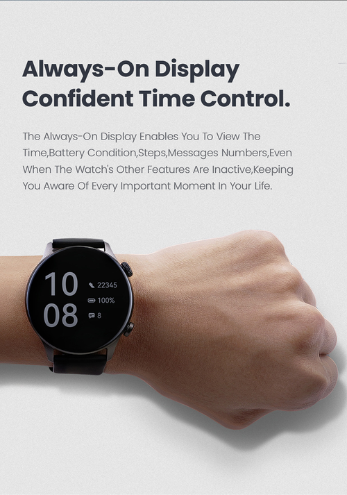 HAYLOU Solar Plus RT3 Smart Watch｜1.43 Inch AMOLED IP68 Waterproof｜7 Day Battery 105 Sports Modes｜Blood Oxygen Heart Rate Monitor｜Africa MultiLanguage Version
