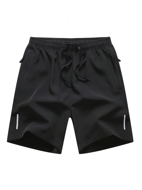 Men's Summer Straight Shorts｜95% Polyester 5% Spandex Micro-elastic Fabric｜Breathable & Comfortable Ready Stock｜Africa Best Seller