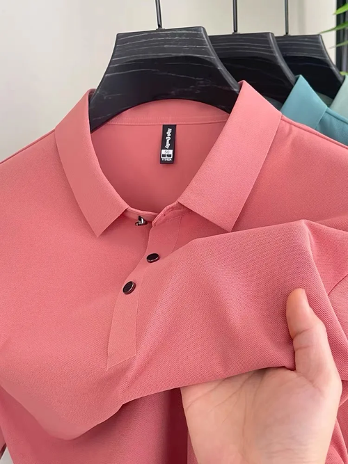 New 2025 Summer Ice Silk Short Sleeve T Shirt 81 90 Nylon Polyamide Fabric Slim Fit with Patchwork Design Essential African Casual Wear