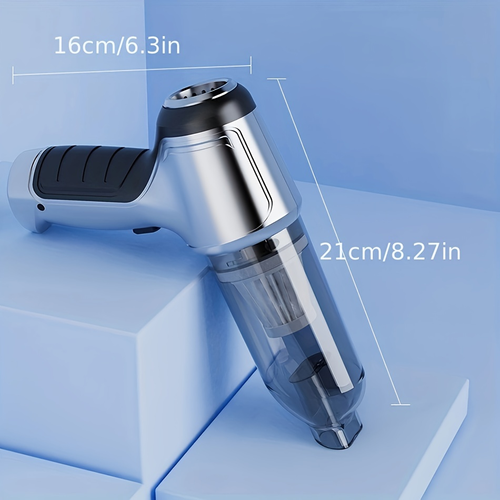 ST-6645C Wireless Vacuum Cleaner - 15000Pa Strong Suction | 35500rpm Motor | 2 * 2000mAh Battery | TYPE-C Charging | Vacuum & Blow 2-in-1 | Perfect for Home & Car