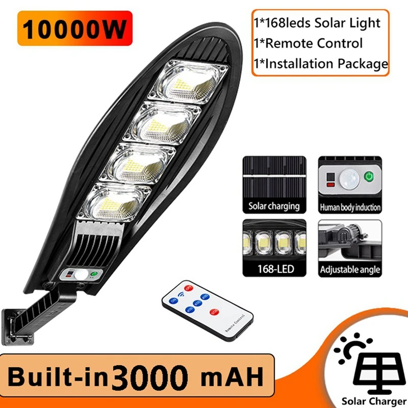 Premium Solar Garden Light New LED Sword shaped Sensor Light Auto Dusk to Dawn plus Motion Detection Long Battery Life IP65 Waterproof Perfect for Outdoor and Villa Lighting