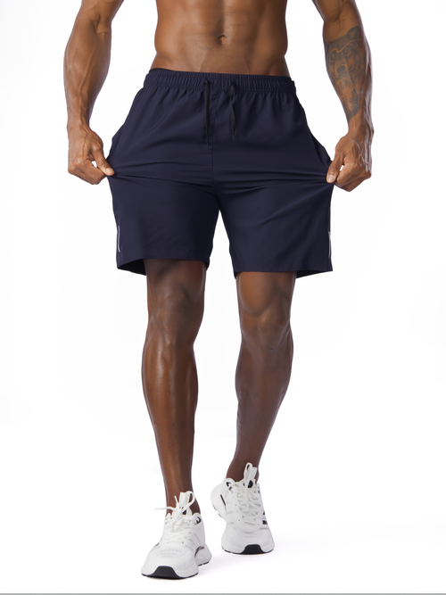 Men's Summer Straight Shorts｜95% Polyester 5% Spandex Micro-elastic Fabric｜Breathable & Comfortable Ready Stock｜Africa Best Seller