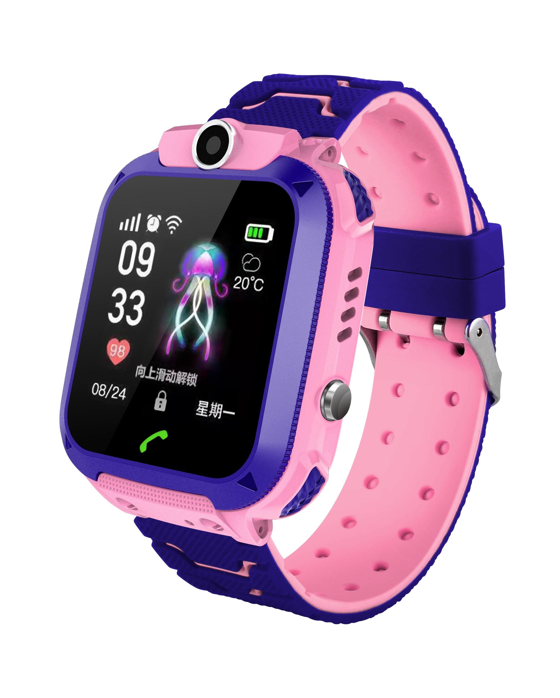 Affordable GPS & LBS Tracking Kids Smart Watch with SOS Function – Ideal for Nigerian Parents