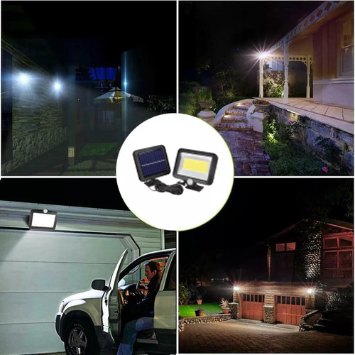 💯💡Solar Street Light, Solar Power PIR Motion Sensor Wall Light, 3 Lighting Modes Waterproof 117COB Wall Lamp, Outdoor Garden Security Flood Lamp For Outdoor Garden Yard 37 sales