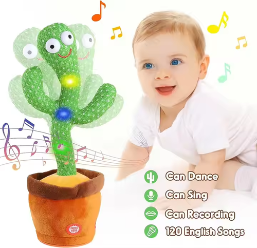 ✨✨LED Musical Dancing & Mimicry Cactus Toy🔥🔥