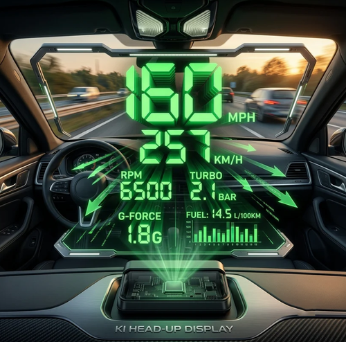 ✨DLJ-cepin✨Head Up Display Car GPS Digital Speedometer