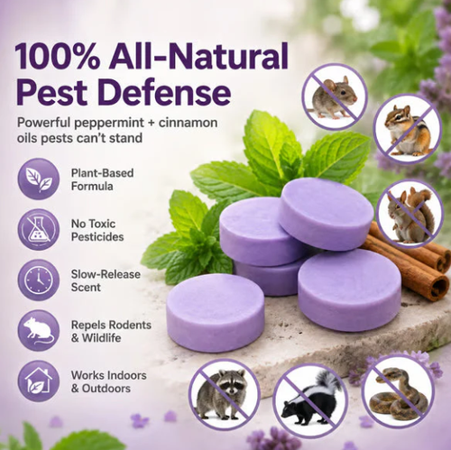 ✨DLJ-Cepin✨All-Natural Pest & Rodent Repellent Pucks