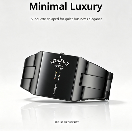 ✨DLJ-Cepin✨Fashion Original Men Clock Waterproof Stainless Steel Elegant Man Wristwatch