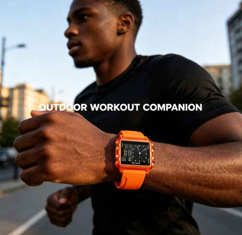 ✨DLJ-Cepin✨Waterproof Transparent Digital Watch