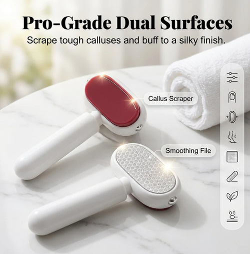 ✨DLJ-Cepin✨Double-Sided Foot Scraper for Callus Removal