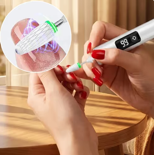 ✨DLJ-CePin✨Electric Nail Grinder With LED Light