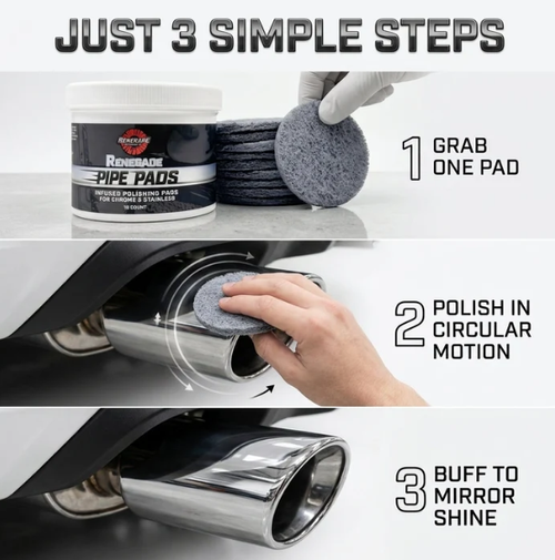 ✨DLJ-CePin🔥Mirrorfinish Pads Remove Scratches And Oxidation