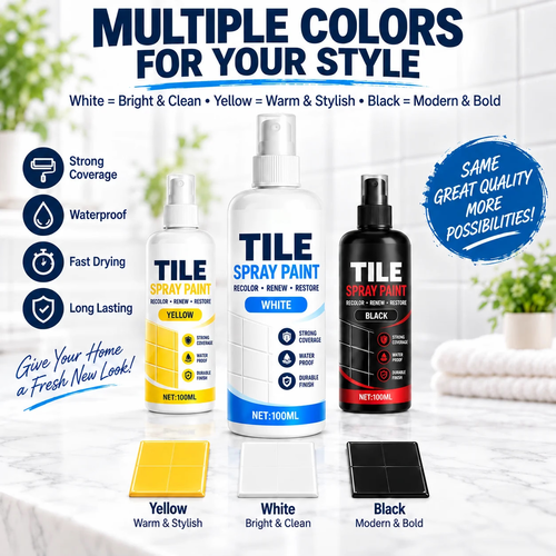 ✨DLJ-CePin🔥Tile Renewal Spray Paint – Recolor & Refresh